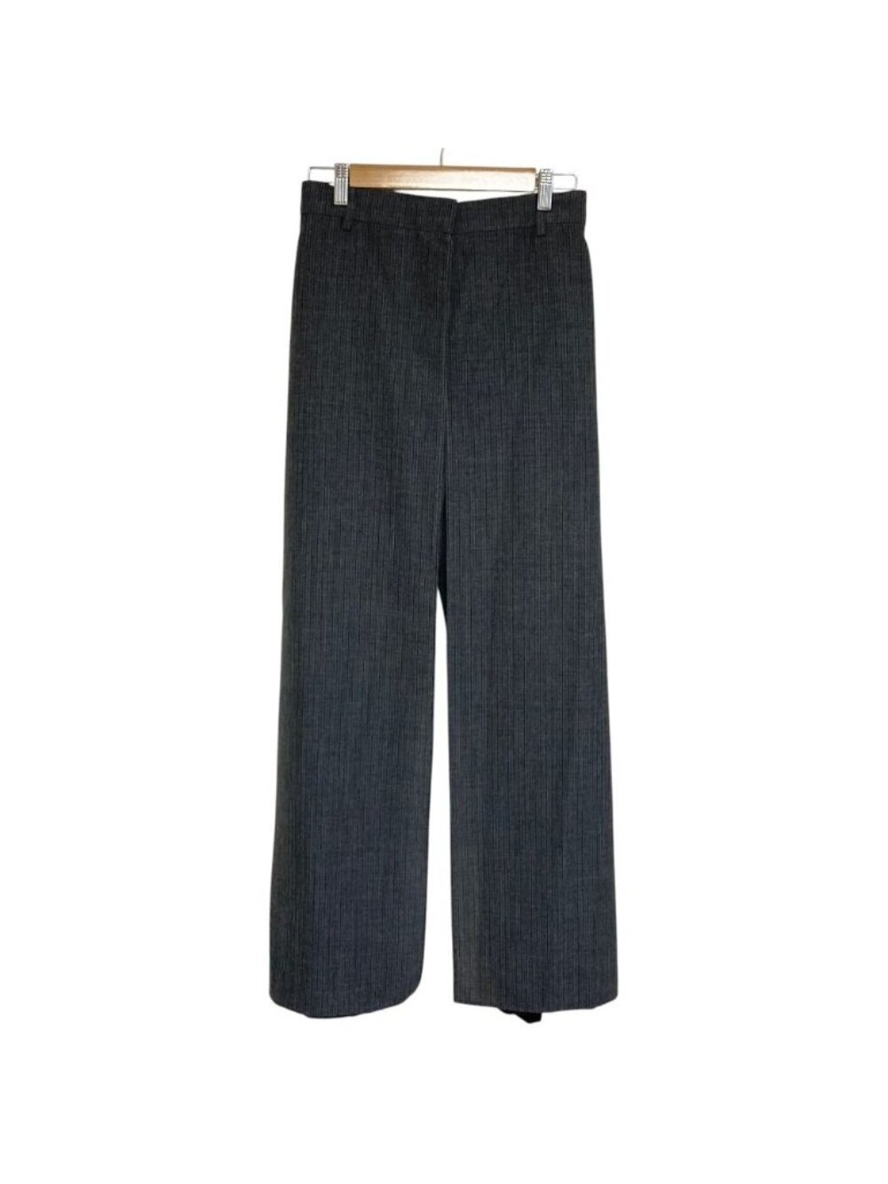 Fendi Wide Leg Trousers Pants 36 Gray